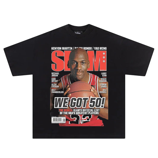 1.0Hip Hop Streetwear Men Tshirts Basketball Star Print T Shirt 100%Cotton Breathable Tees Unisex Oversized Casual Y2K Clothes