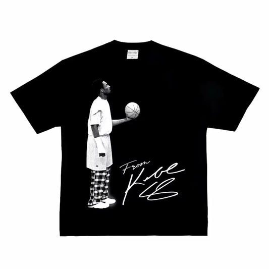 1.0 2025 New Kobe Street Hip-Hop Basketball Long Short-Sleeved T-Shirt Unisex Comfortable and Breathable