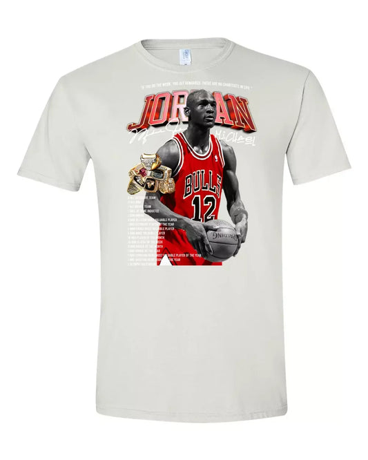 1.0 2025 Hot Sale Michael Jordan Champion Graphic Tees - Unisex Short Sleeve - Size S - 3XL Pure Cotton T-Shirt